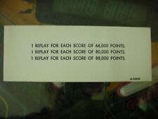 Carte score flipper d'occasion  Rennes