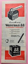 Encre waterman publicite d'occasion  Bar-sur-Aube
