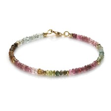 Turmalin armband bunt gebraucht kaufen  Ering