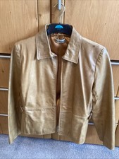Woodlands leather jacket for sale  ROMFORD