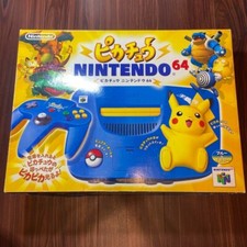 Nintendo 64 Pikachu azul e amarelo 2630 do Japão, usado comprar usado  Enviando para Brazil