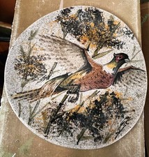 Belle assiette decor d'occasion  Bardos
