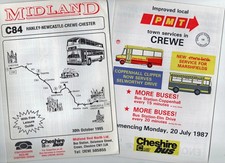 midland red timetable for sale  FAKENHAM