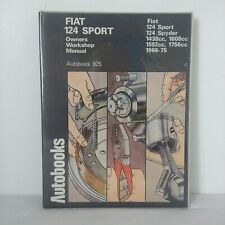 Autobooks fiat 124 for sale  TIPTON
