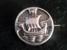 Iona silver brooch for sale  LONDON