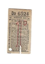 Bus ticket london for sale  SOUTHAMPTON