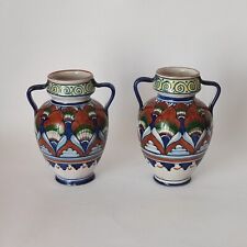 Coppia vasetti maiolica usato  Palermo
