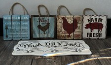 Kitchen laundry sign for sale  Adair