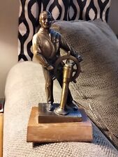 Bronze sailor wheel for sale  Harrogate