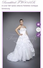 Brautkleid tw0046ba linie gebraucht kaufen  Krefeld