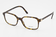 Armações de óculos quadradas unissex Prada VPR03X 2AU-1O1 Havana marrom 53mm comprar usado  Enviando para Brazil