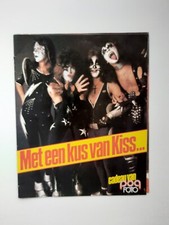 Vintage KISS Special: "Met een kus van Kiss..." Pop Foto Magazine (circa late 70 comprar usado  Enviando para Brazil