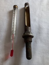 Old thermometer brass for sale  CROYDON