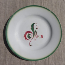 Assiette publicitaire magasins d'occasion  Gandelu