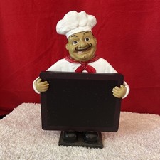 Chef figurine holding for sale  Dixon