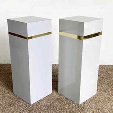 Postmodern gray lacquer for sale  Delray Beach