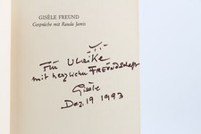Używany, FREUND Gespräche mit Rauda Jamis EDITION ORIGINALE ENVOI AUTOGRAPHE 1993 na sprzedaż  Wysyłka do Poland