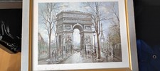 Quadro paesaggio georges usato  Roma