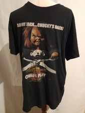 Camiseta preta Child's Play 2 tamanho médio comprar usado  Enviando para Brazil