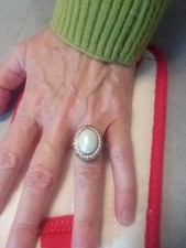 Anello donna argento usato  Sanremo
