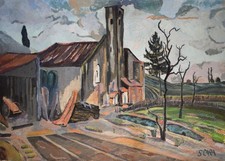 Oil painting original d'occasion  Expédié en Belgium
