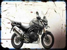 Metal sign motorbike for sale  UK