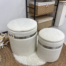 Set pouf contenitore usato  Reggio Calabria