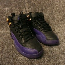 Tênis de basquete Nike Air Jordan 12 infantil tamanho 6,5Y retrô couro comprar usado  Enviando para Brazil