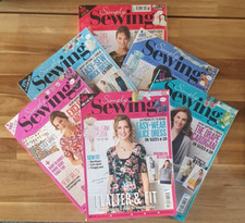 Simply sewing magazines for sale  COWDENBEATH