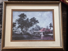 Vintage framed landscape for sale  Elk Grove