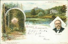 Ansichtskarte eisenach wartbur gebraucht kaufen  Eggenstein-Leopoldshafen