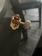 Afinador de guitarra vintage dourado década de 1960 single aberto traseiro lado baixo E A D comprar usado  Enviando para Brazil
