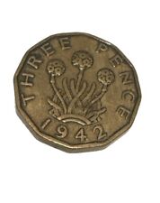 Threepence 1942 king for sale  LONDON