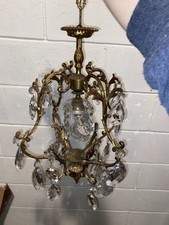 lampadario cristallo vintage usato lampadario cristallo vintage usato Bologna