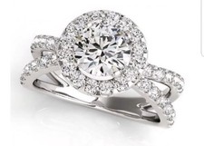 Platinum round diamond for sale  Midlothian