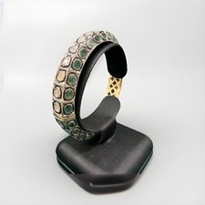Emerald bracelet diamonds for sale  HAYES