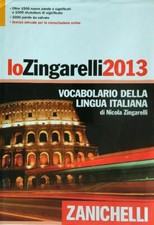 Zingarelli 2013. vocabolario usato  Italia