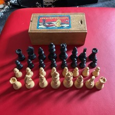 Lindops boxwood chessmen for sale  ARBROATH