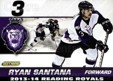 2013-14 Reading Royals #21 Ryan Santana, usado comprar usado  Enviando para Brazil
