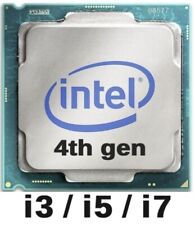 Processador Intel Core Pentium / i3 / i5 / i7 - 4ª geração LGA 1150 CPU comprar usado  Enviando para Brazil
