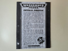 Warhammer 40k imperial for sale  TORQUAY