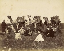 Foto Arnoux Albumen Egito Porto Dito ao 1880 comprar usado  Enviando para Brazil