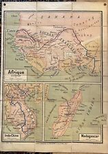 Carte scolaire ancienne d'occasion  Marseille I