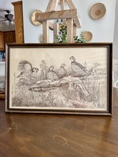 Vtg. framed pen for sale  Athens