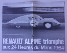 Renault alpine orig for sale  BENFLEET