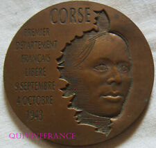 Med30001 medaille corse d'occasion  Le Beausset
