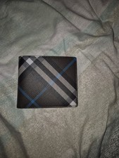 Carteira de moedas bifold masculina vintage xadrez Burberry comprar usado  Enviando para Brazil