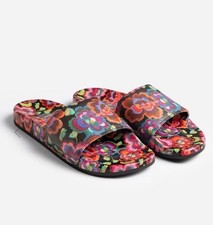 Usado, Johnny Was CALANTHE Sandálias de Piscina Boho Flores Florais Sapatos Tamanho 9 Novo com etiquetas comprar usado  Enviando para Brazil