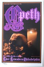 Pôster concerto Opeth 2003 Filadélfia comprar usado  Enviando para Brazil