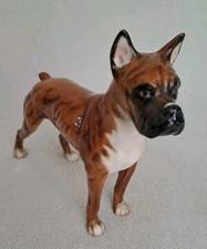 Porcelain german boxer for sale  STOWMARKET